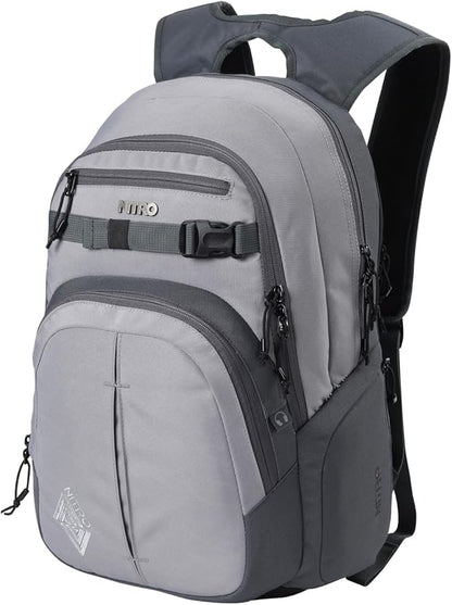 Nitro Chase 35L Rucksack  mit 17 Zoll Laptopfach Graphite