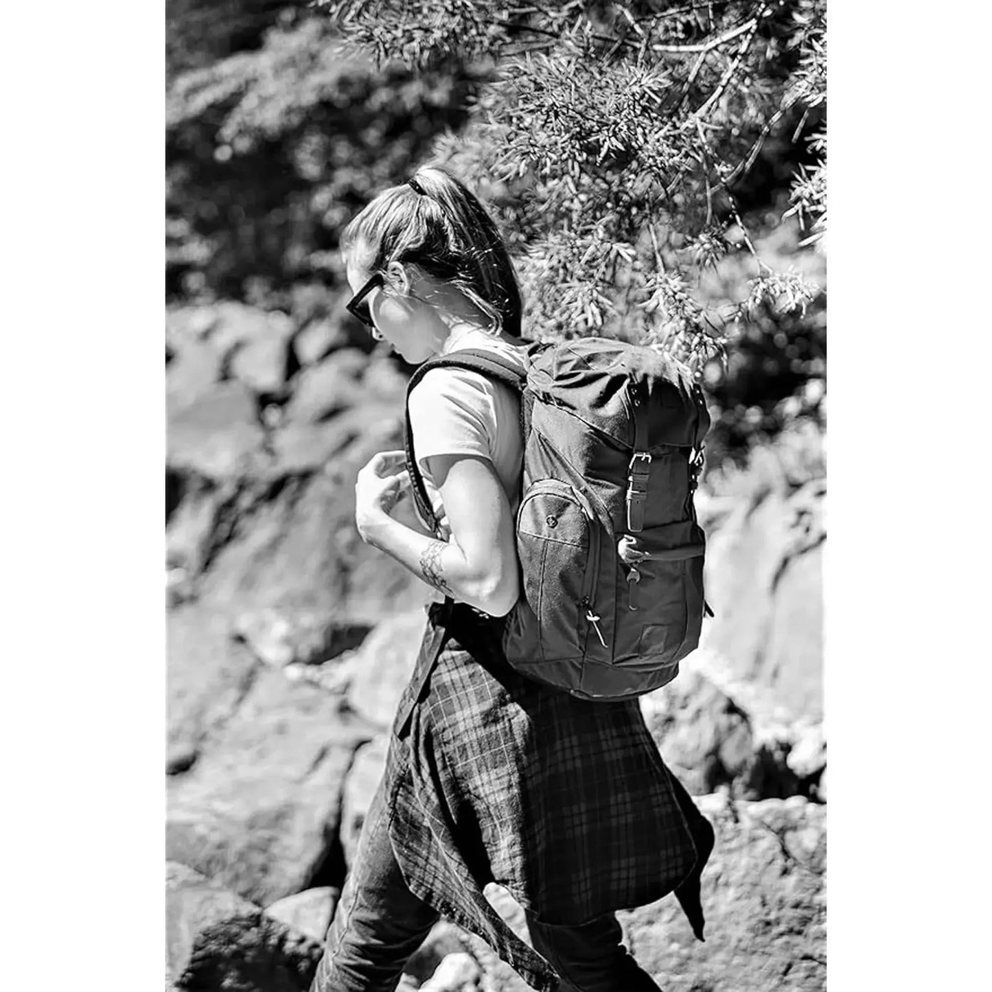 Nitro Daypacker 32L Rucksack mit 15 Zoll Laptopfach Rosin
