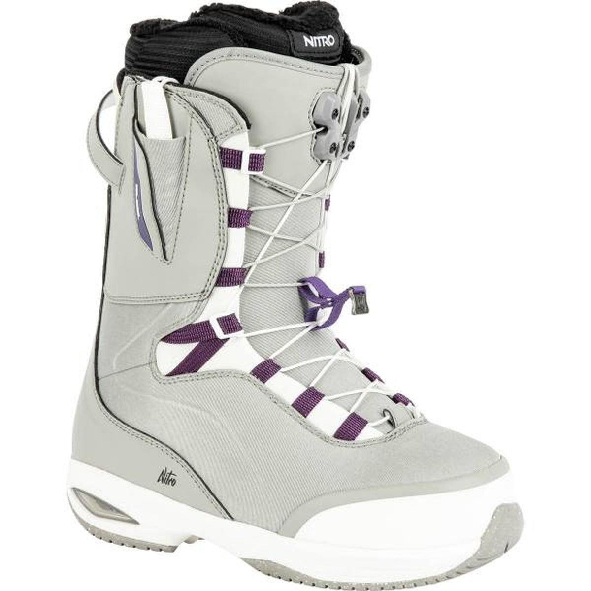Nitro Faint TLS Women Boot 23 Damen Snowboard Boots Grey-Purple-Nitrobags-Shop