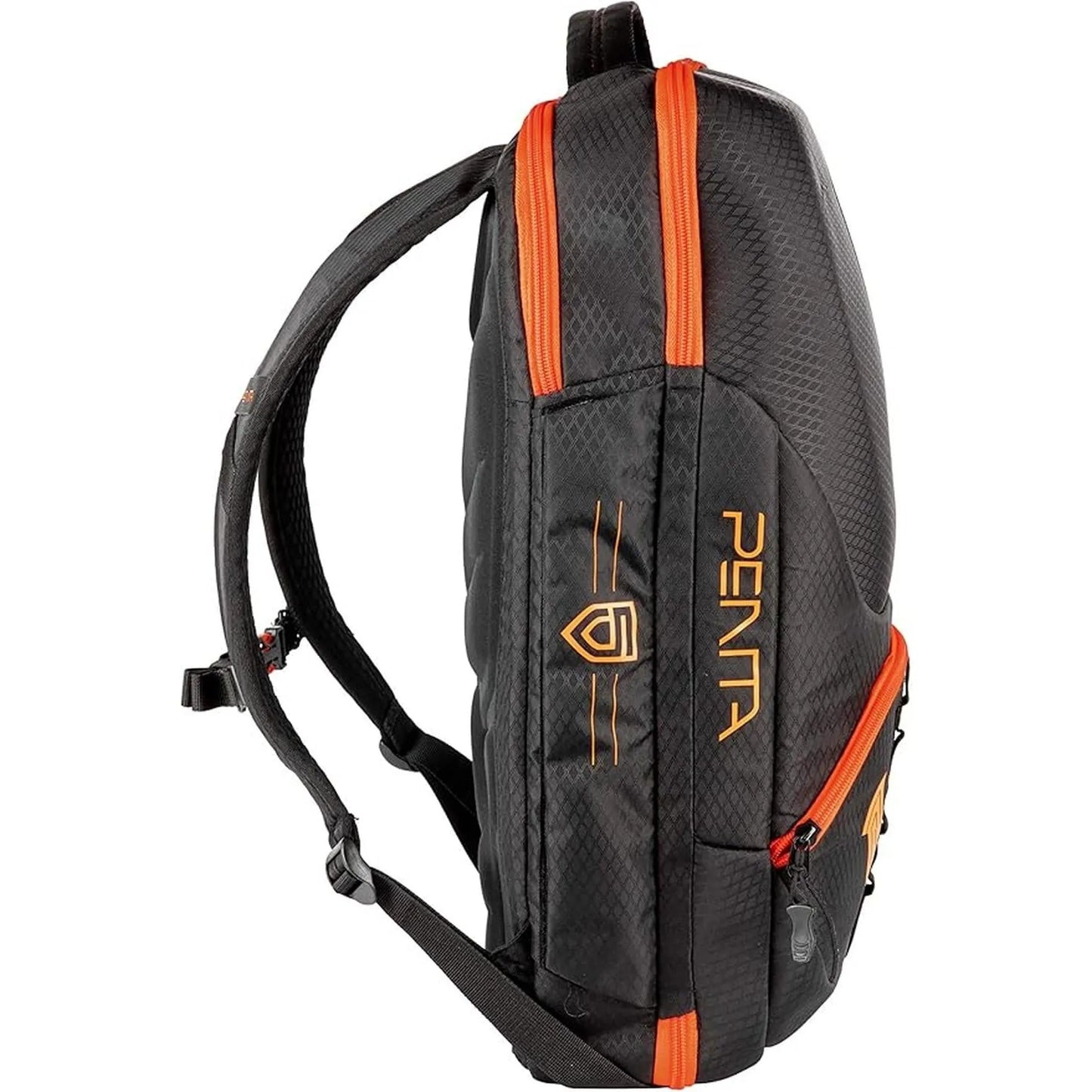 Nitro GAMER 32L Rucksack mit 17 Zoll Laptopfach PENTA BLACK / ORANGE
