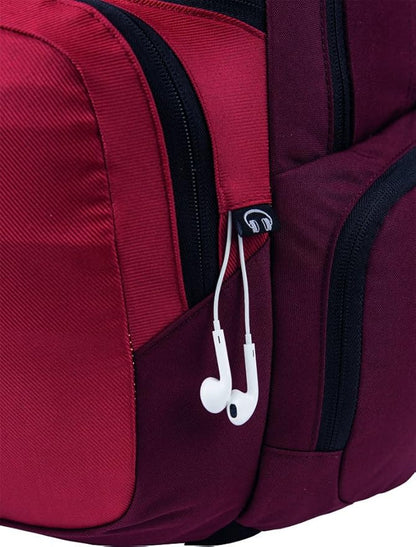 Nitro Hero 37L Rucksack mit 17 Zoll Laptopfach Chili %