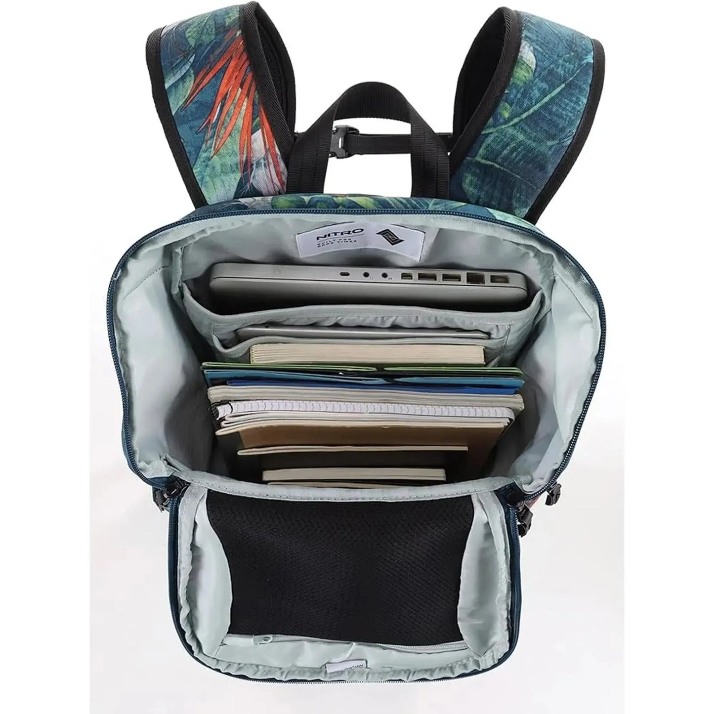 Nitro Nikuro 26L Rucksack mit 15 Zoll Laptopfach Tropical