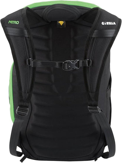 Nitro Nikuro 26L Rucksack mit 15 Zoll Laptopfach GORILLA SET mit Pencil Case XL %