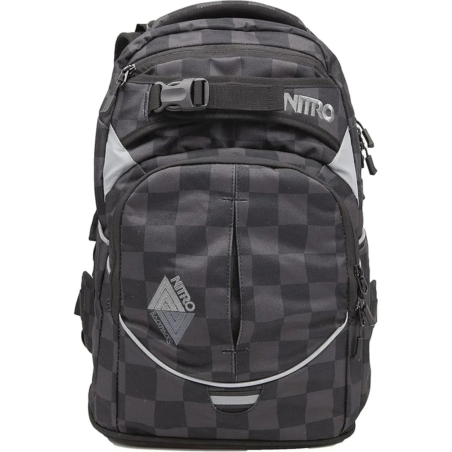 Nitro Superhero 30L Rucksack Schulrucksack Black Checker