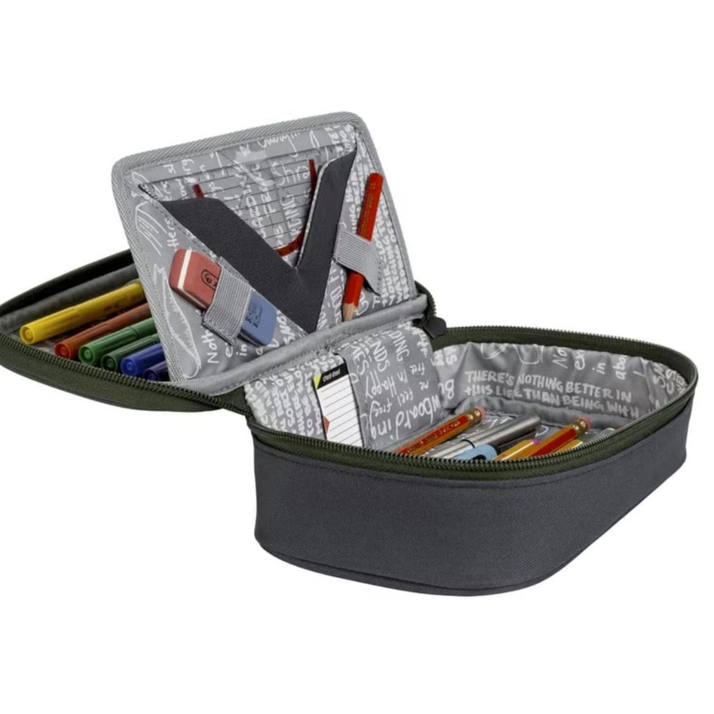 Nitro Pencil Case XL Federmäppchen für Schule True Black