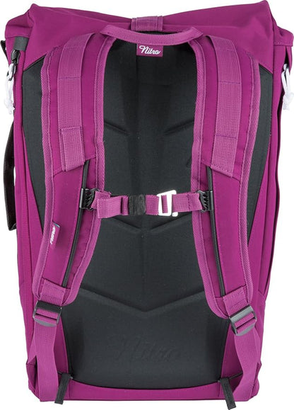 Nitro Scrambler 28L Rucksack mit 15 Zoll Laptopfach Grateful Pink %