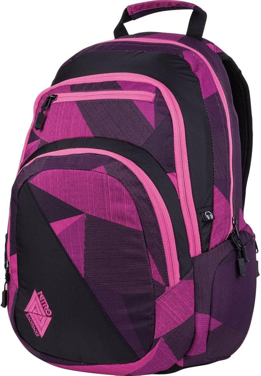 Nitro Stash 29L Rucksack mit 15 Zoll Laptopfach FRAGMENT PURPLE %