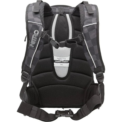 Nitro Superhero 30L Rucksack Schulrucksack Black Checker
