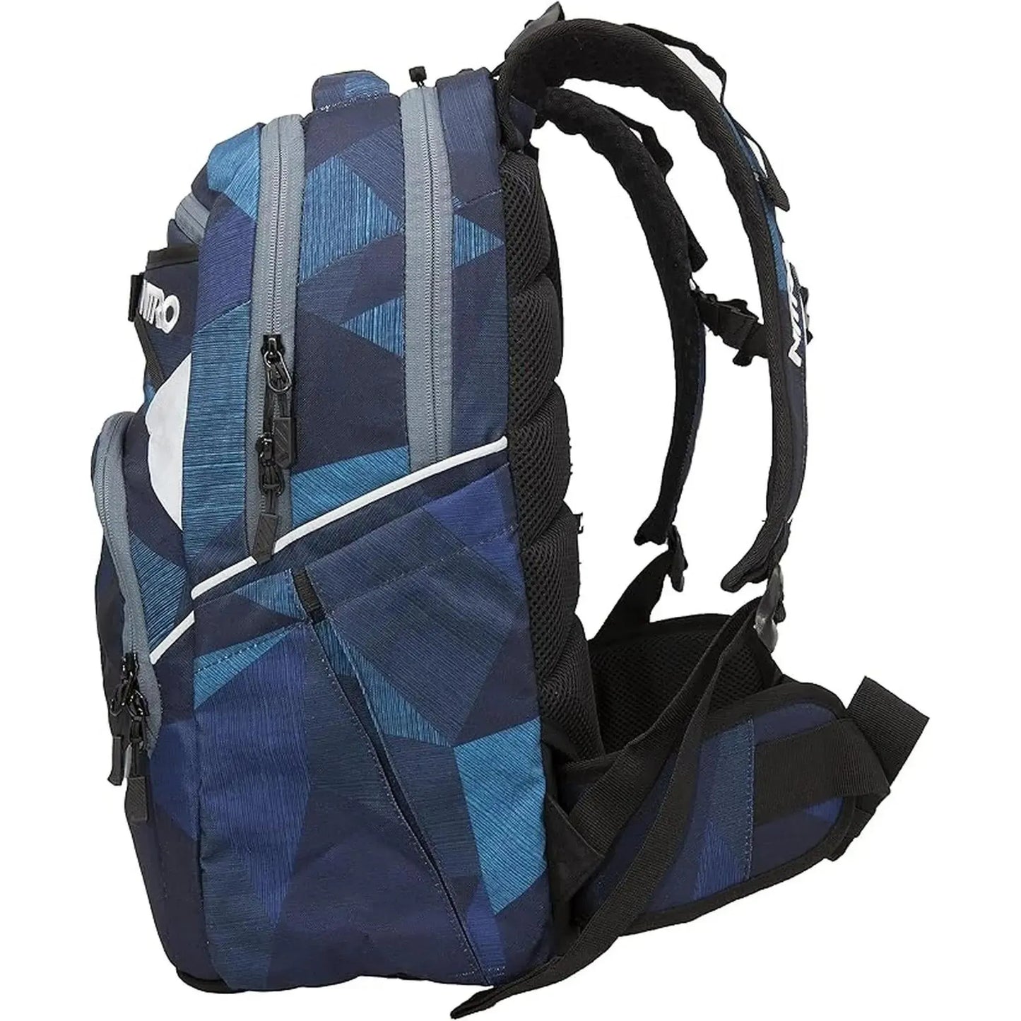 Nitro Superhero 30L Rucksack Schulrucksack Fragments Blue