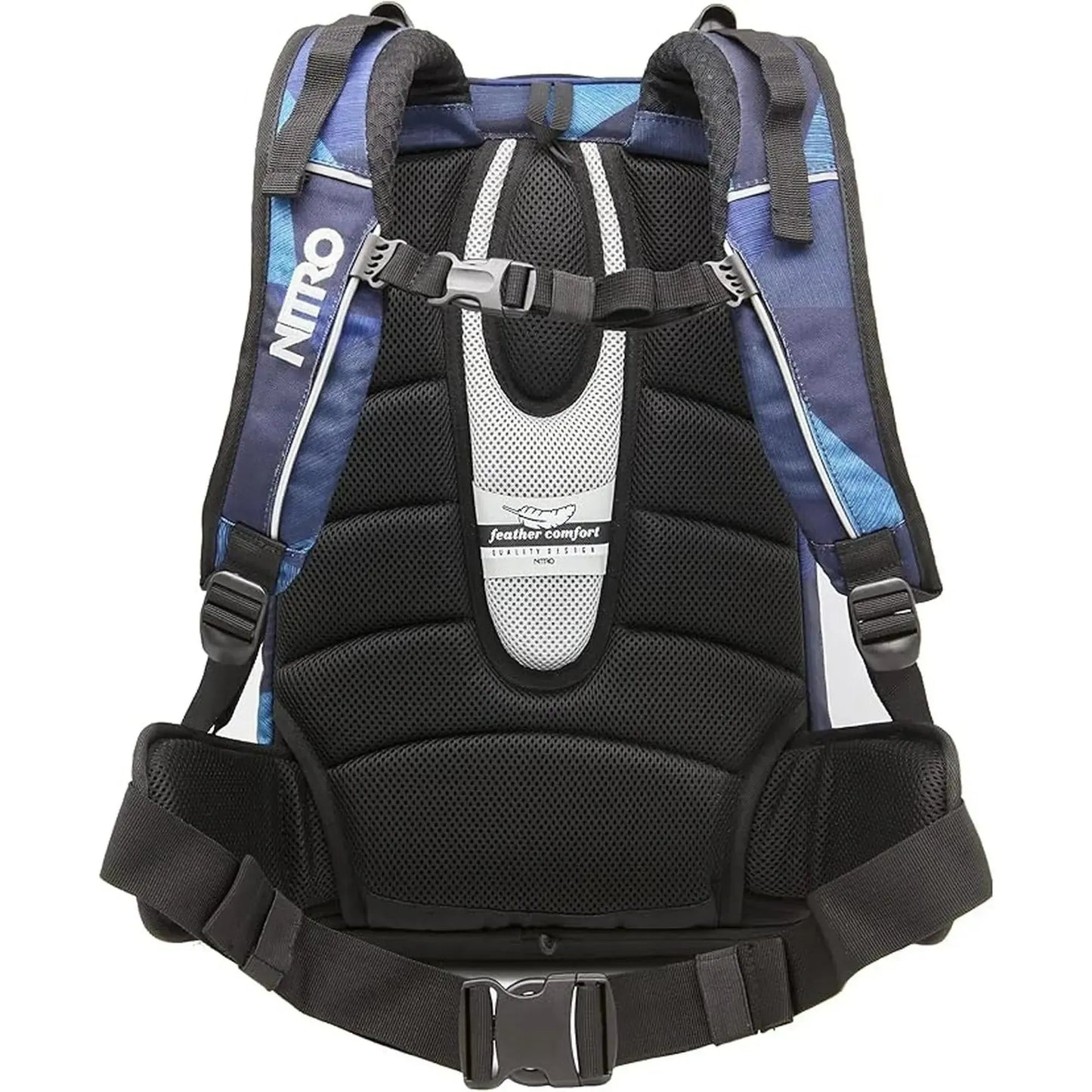 Nitro Superhero 30L Rucksack Schulrucksack Fragments Blue