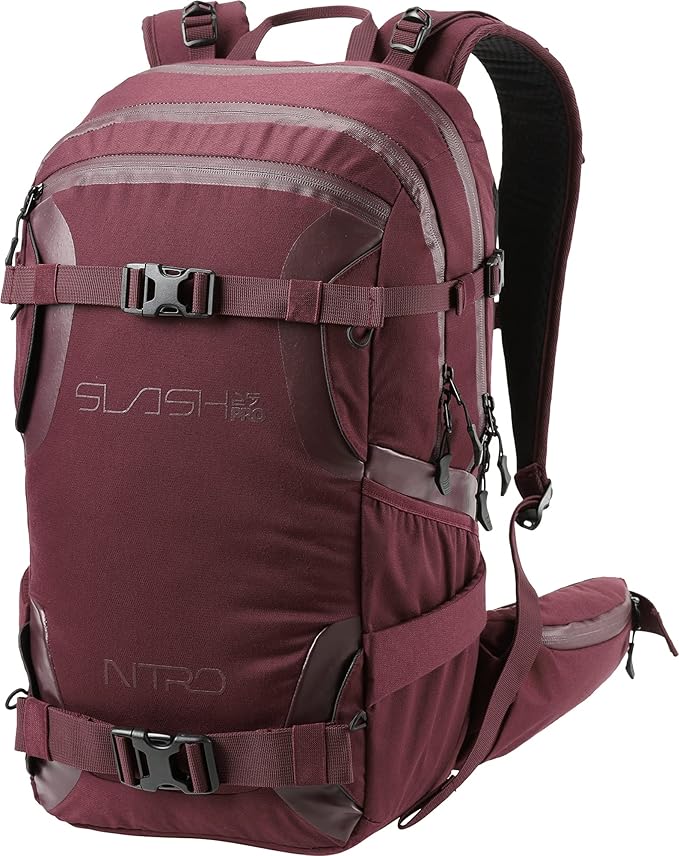 Nitro Slash 25 Pro 25L Rucksack für Touren- Snowboarder Wine