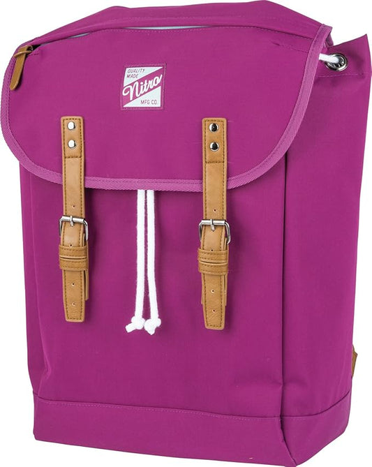Nitro Venice 28L Rucksack mit 15 Zoll Laptopfach Grateful Pink