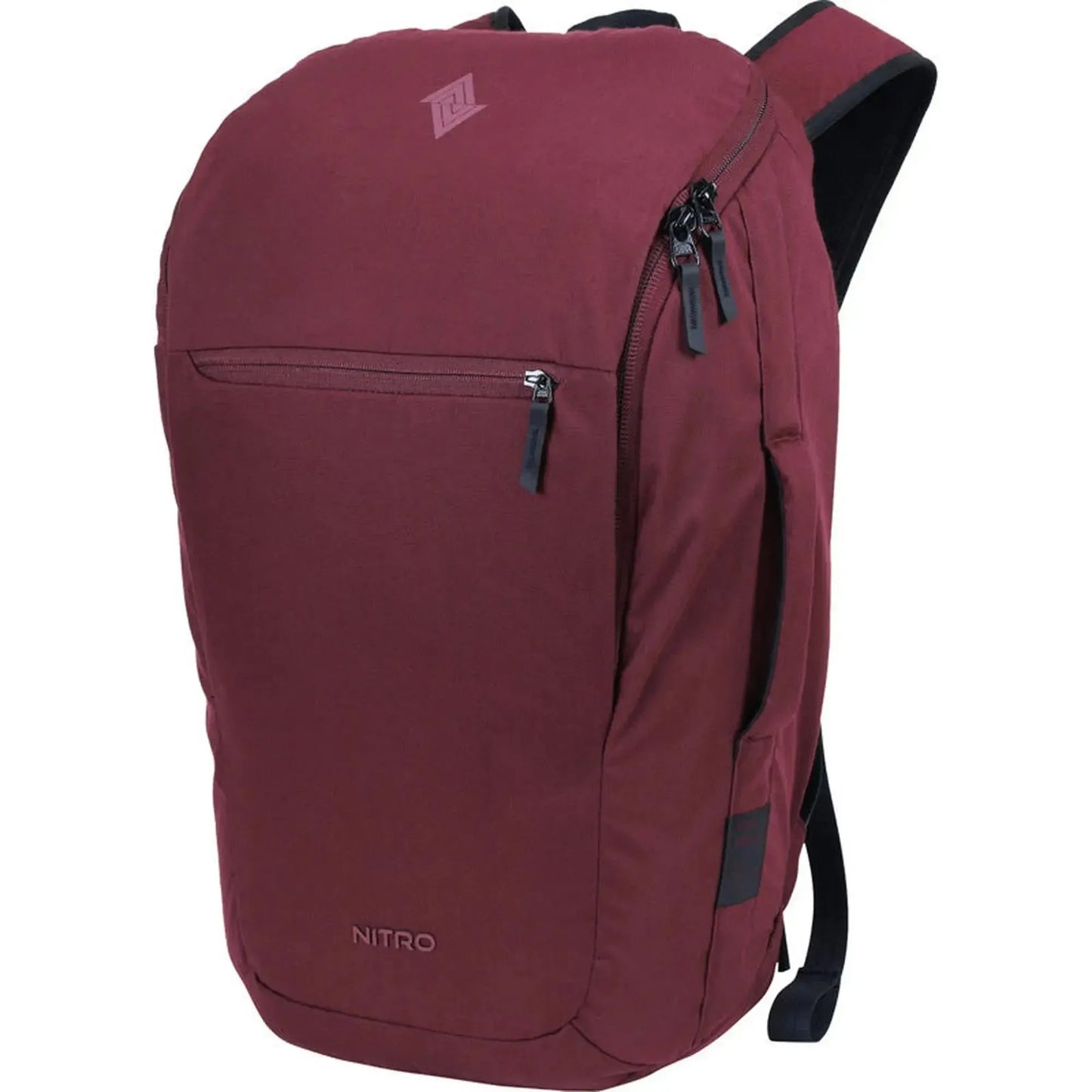 Nitro Nikuro Traveler 32L Rucksack mit 15 Zoll Laptopfach Wine (Rot)