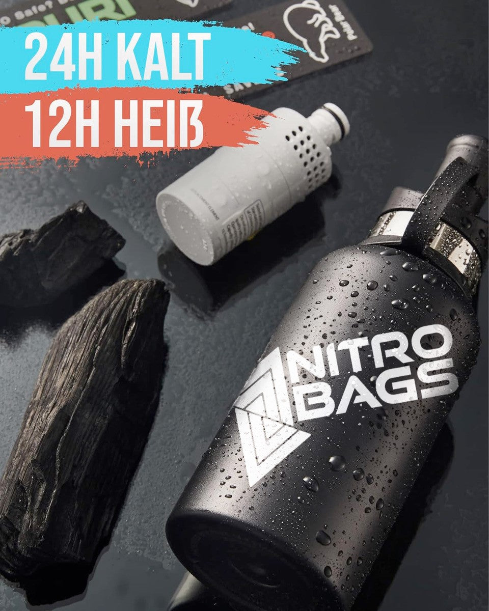 Nitro Bags RIPURI FLASCHE 300ml Edelstahl-Trinkflasche