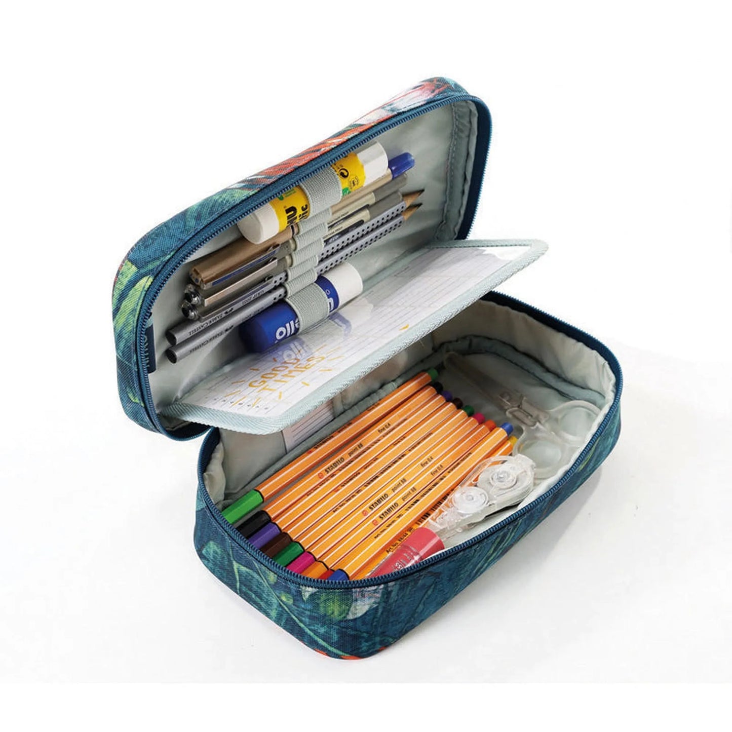 Nitro Pencil Case XL Federmäppchen für Schule Rosin Schlampermäppchen Federmappe