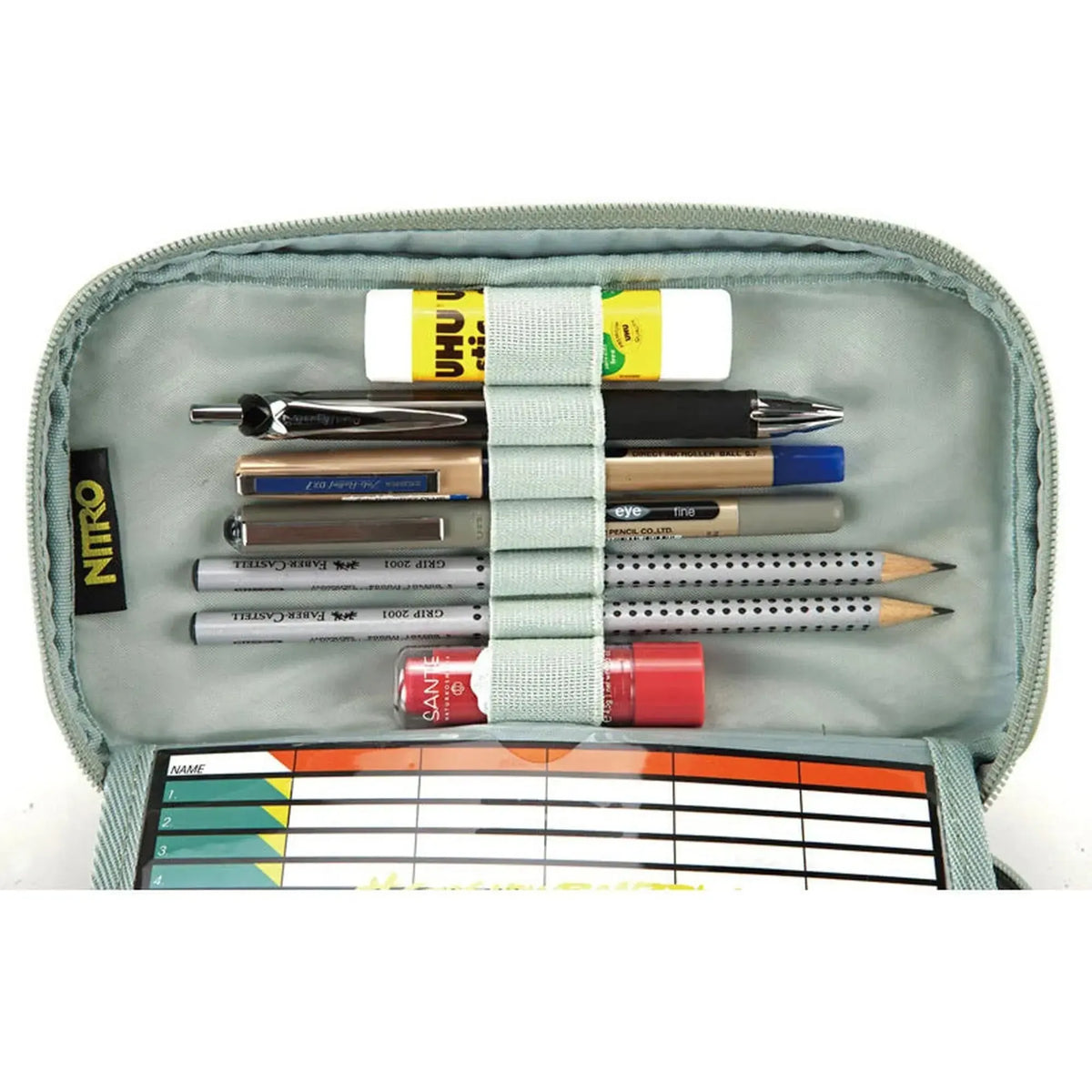 Nitro Pencil Case XL Federmäppchen für Schule Dead Flower-Nitrobags-Shop
