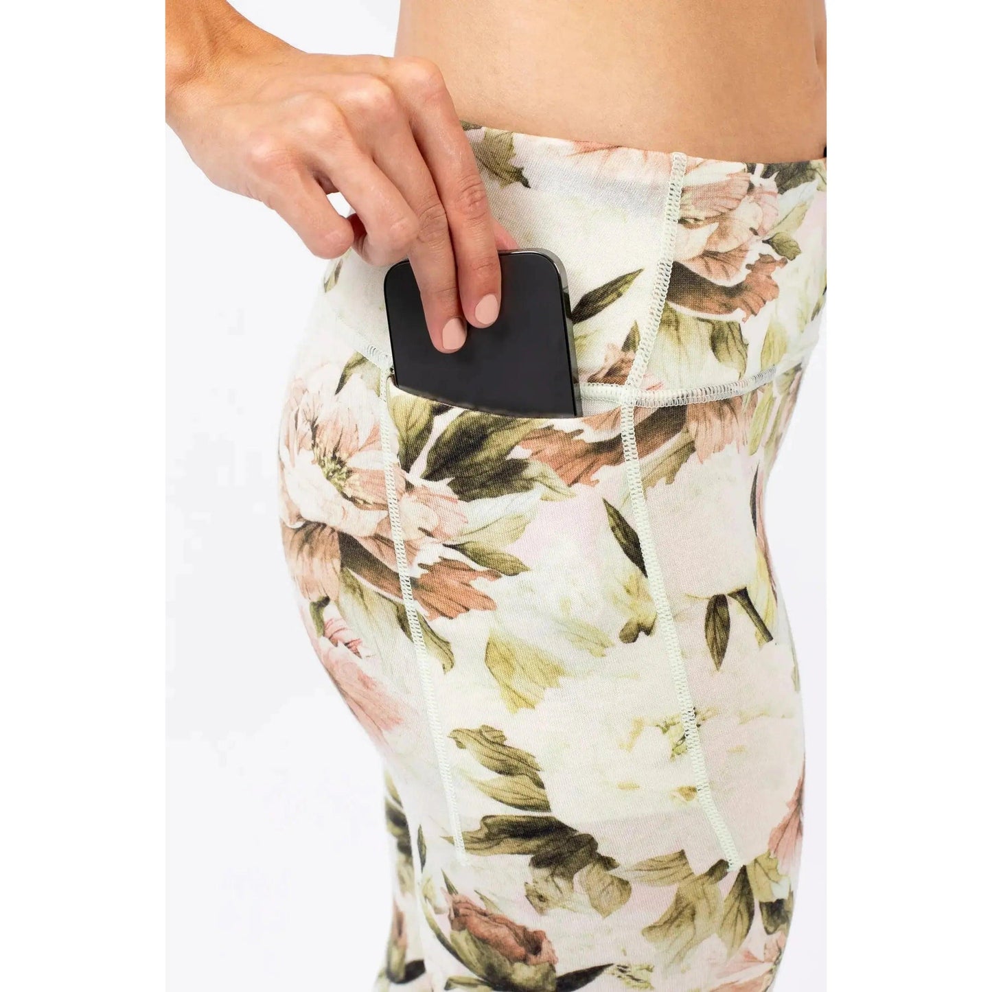 Eivy Pocket Wool Tights Bloom Damen / Mädchen Leggings Hose Blumenmuster