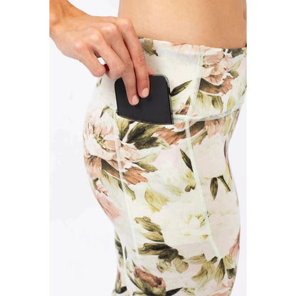 Eivy Pocket Wool Tights Bloom Damen / Mädchen Leggings Hose Blumenmuster