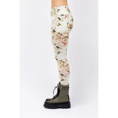 Eivy Pocket Wool Tights Bloom Damen / Mädchen Leggings Hose Blumenmuster