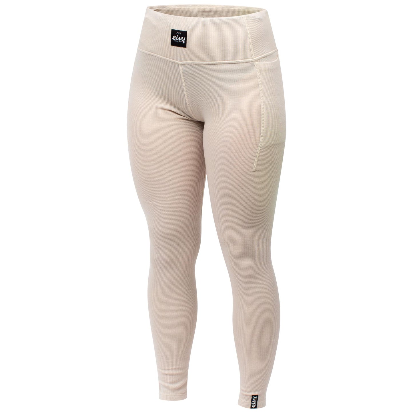 Eivy Damen Pocket Wool Rib Tights Faded Cloud Damen ( Farbe Weiss )