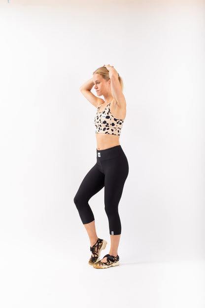 Eivy Pocket Rib 3/4 Tights Snowboard Black