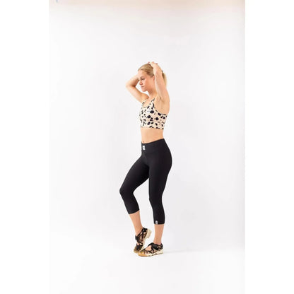 Eivy Pocket Rib 3/4 Tights Snowboard Black