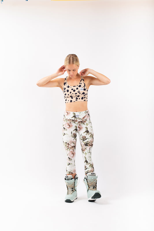 Eivy Pocket Tights 3/4 Snowboard Bloom