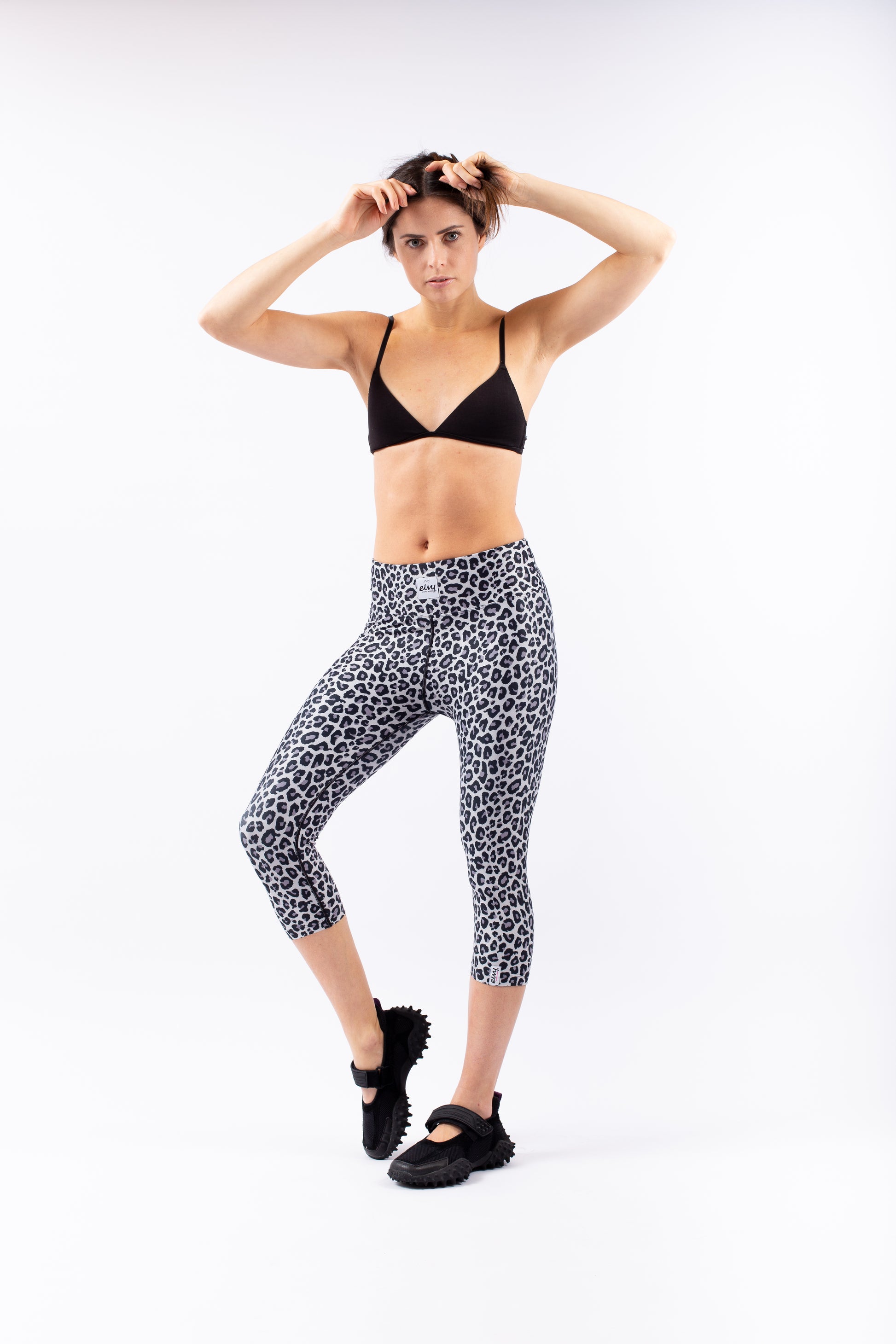 Eivy Pocket Tights 3/4 Snowboard Snow Leopard