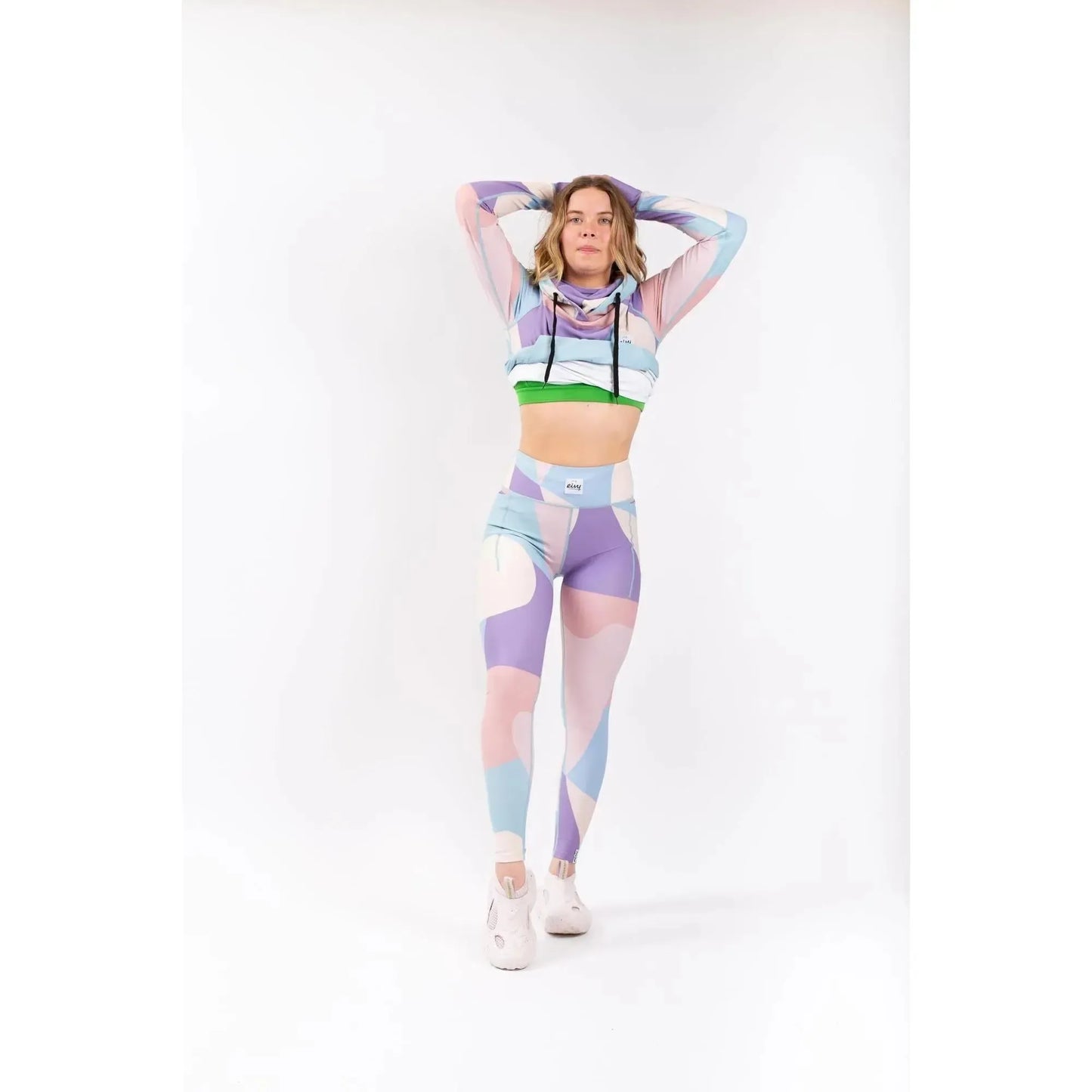 Eivy Pocket Tights Snowboard Abstract Pastels