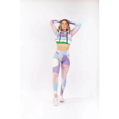 Eivy Pocket Tights Snowboard Abstract Pastels