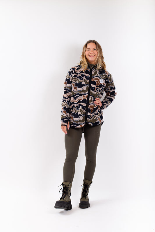 Eivy Redwood Sherpa Jacket Snowboard Curve Camo (25)