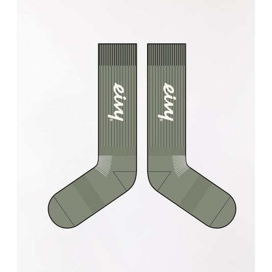 Eivy Rib Wool Socks Faded Oak