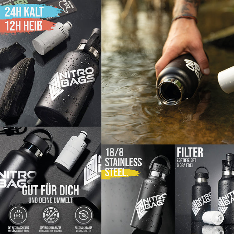 Nitro Slash 25 Pro X RIPURI SET  25L Rucksack für Touren- Snowboarder Farbe: Supernova