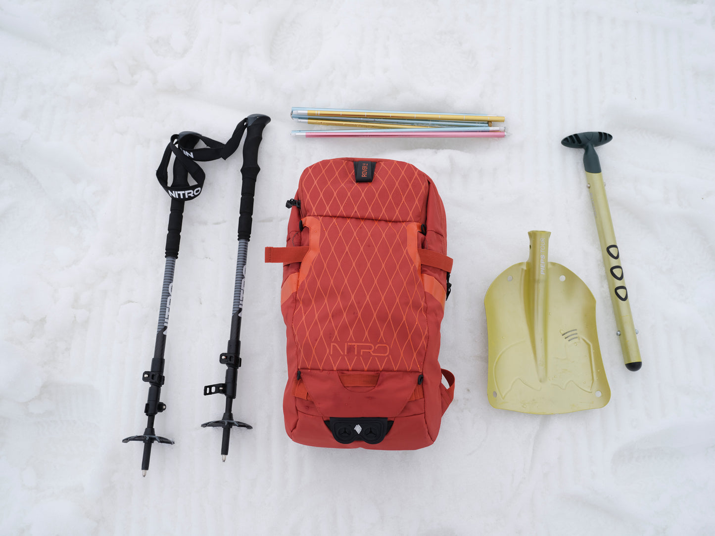 Nitro ROVER 14 X RIPURI SET Snow- Ski- Outdoor Bike Pack Rucksack Supernova