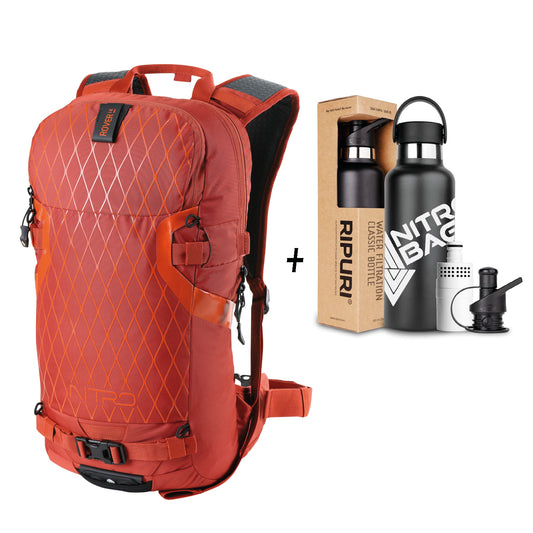 Nitro ROVER 14 X RIPURI SET Snow- Ski- Outdoor Bike Pack Rucksack Supernova