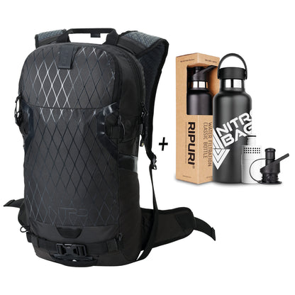 Nitro ROVER 14 X RIPURI SET Snow- Ski- Snowboard Touren Pack Phantom