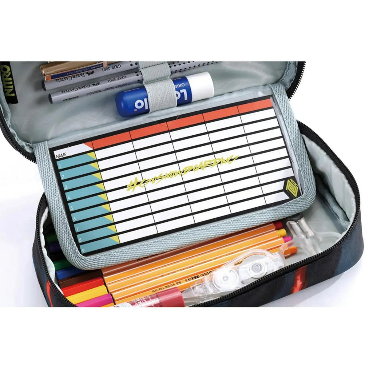 Nitro Bags PENCIL CASE XL ACID DAWN