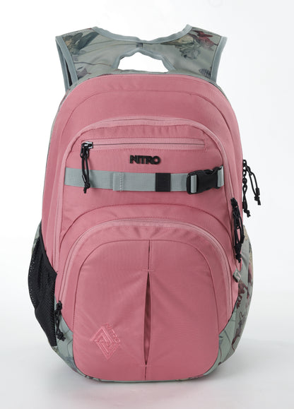 Nitro Chase 35L Rucksack  mit 17 Zoll Laptopfach Woodrose