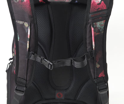 Nitro Future Hero 37 Liter Rucksack BLACK ROSE (Blumen) Daypack mit 17 Zoll Laptopfach