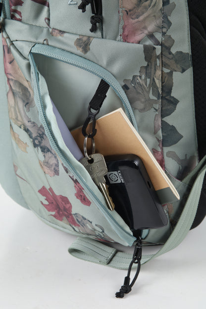 Nitro Future Hero 37 Liter Rucksack DEAD FLOWER Blumen Pack mit 17 Zoll Laptopfach