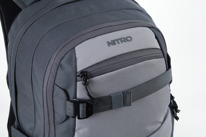 Nitro Future Hero 37 Liter Rucksack Graphite Daypack mit 17 Zoll Laptopfach