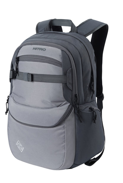 Nitro Future Hero 37 Liter Rucksack Graphite Daypack mit 17 Zoll Laptopfach