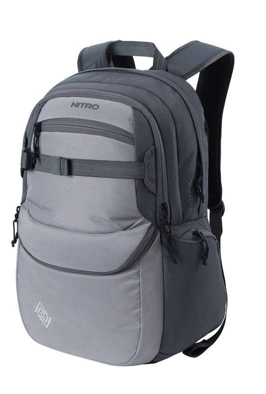 Nitro Future Hero 37 Liter Rucksack Graphite Daypack mit 17 Zoll Laptopfach