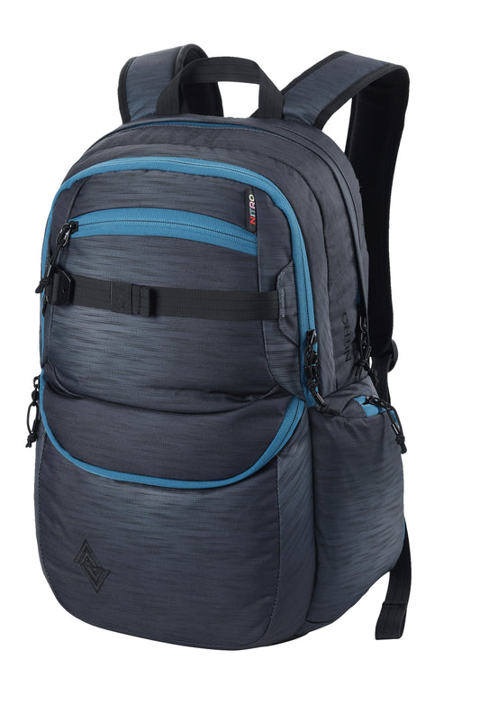 Nitro Future Hero 37 Liter Rucksack HAZE Daypack mit 17 Zoll Laptopfach