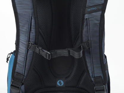 Nitro Future Hero 37 Liter Rucksack HAZE Daypack mit 17 Zoll Laptopfach