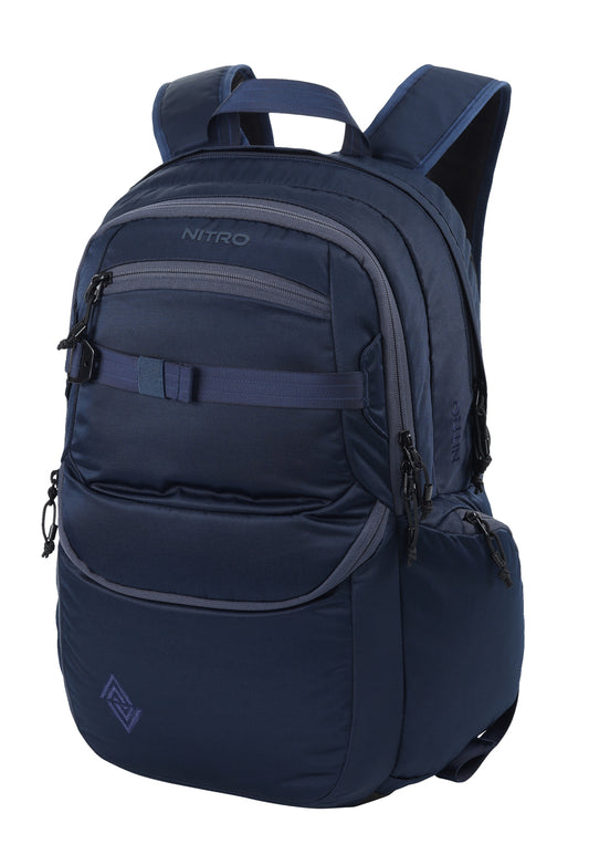 Nitro Future Hero 37 Liter Rucksack NIGHT SKY (Dunkelblau) Daypack mit 17 Zoll Laptopfach