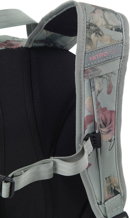Nitro Future Hero 37 Liter Rucksack Woodrose Daypack mit 17 Zoll Laptopfach