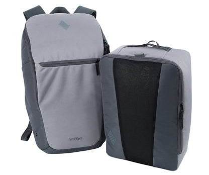 Nitro  Nikuro Traveler 32 L  Rucksack mit 17 Zoll Laptopfach GRAPHITE (Grau)