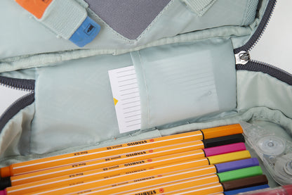 Nitro Pencil Case XL Federmäppchen für Schule GRAPHITE (Grau)