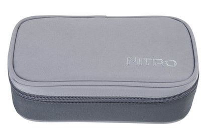 Nitro Pencil Case XL Federmäppchen für Schule GRAPHITE (Grau)